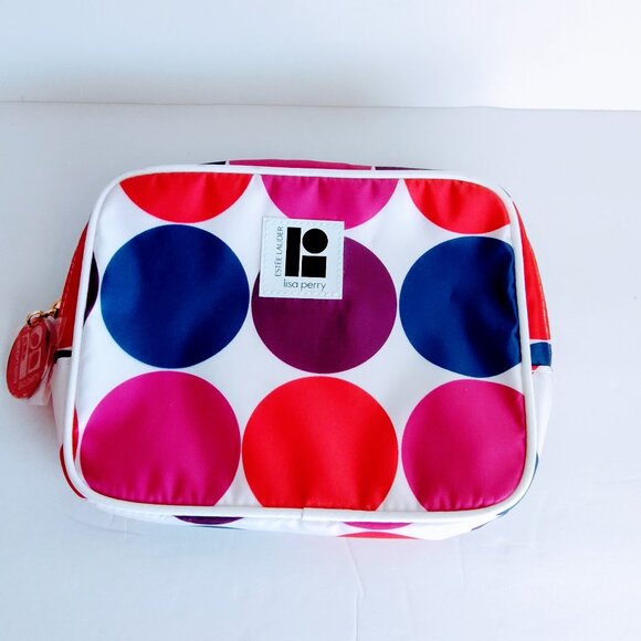 Estee Lauder Polka Dot Cosmetic Bag - Picture 1 of 2